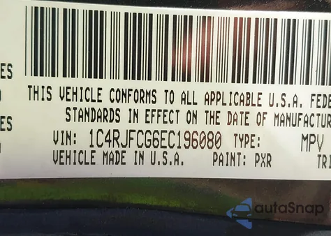 2014 Jeep Grand Cherokee Overland from USA, damaged, VIN 1C4RJFCG6EC196080
